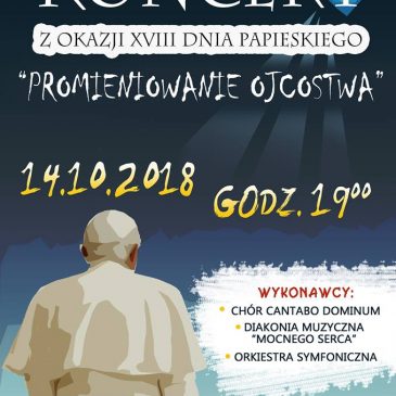 Koncert Papieski w Nowej Rudzie Słupcu – zaproszenie